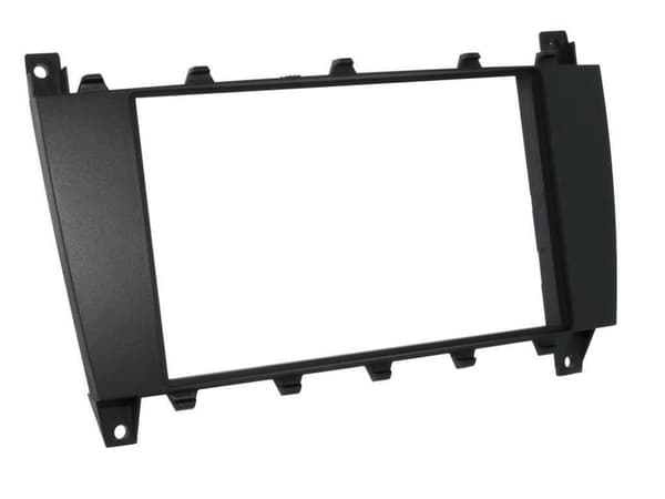 CT24MB12 STEREO DOUBLE DIN FRAME FACIA FASCIA SURROUND FOR MERCEDES C-CLASS