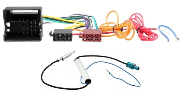 ISO WIRING HARNESS LEAD LOOM FAKRA AERIAL ADAPTER FOR SEAT LEON AND OTHER MODELS