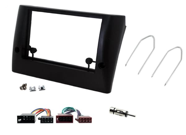 CD RADIO STEREO FACIA FASCIA CT24FT13 BLACK WIRING KIT FOR FIAT STILO 2001-2008