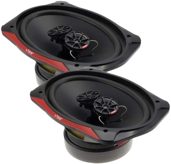 VIBE VAN AUDIO SLICK 693-V7 480W 6″X9″ 3WAY TRI-COAXIAL PARCEL SHELF SPEAKERS