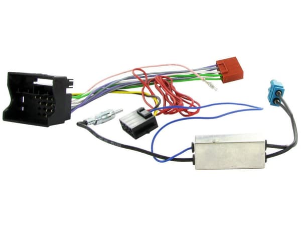 CT20AU02 STEREO ISO WIRING HARNESS LEAD LOOM POWER AERIAL ADAPTOR FOR AUDI A3