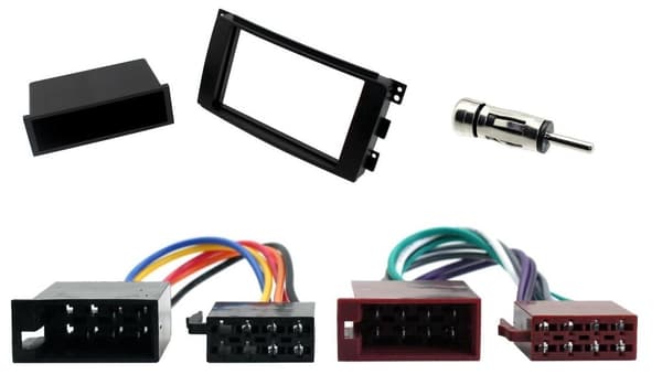 RADIO SINGLE DIN FACIA FASCIA TRIM SURROUND KIT CT24MM06 FOR SMART FORTWO 07-10