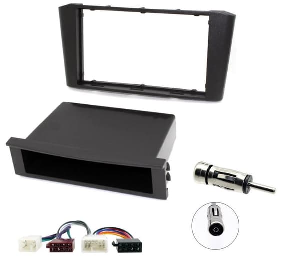 CD RADIO STEREO FACIA FASCIA TRIM KIT FP-11-17 FOR TOYOTA AVENSIS T250 2003-2009