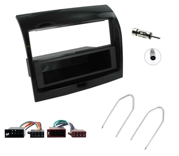 CD RADIO DOUBLE DIN FACIA FASCIA PANEL SURROUND FOR FIAT DUCATO PEUGEOT BOXER