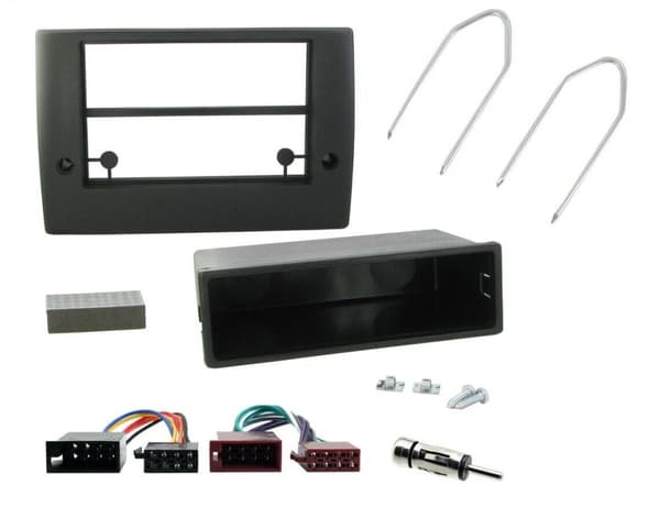 CD RADIO STEREO FACIA FASCIA CT24FT20 BLACK WIRING KIT FOR FIAT STILO 2001-2008