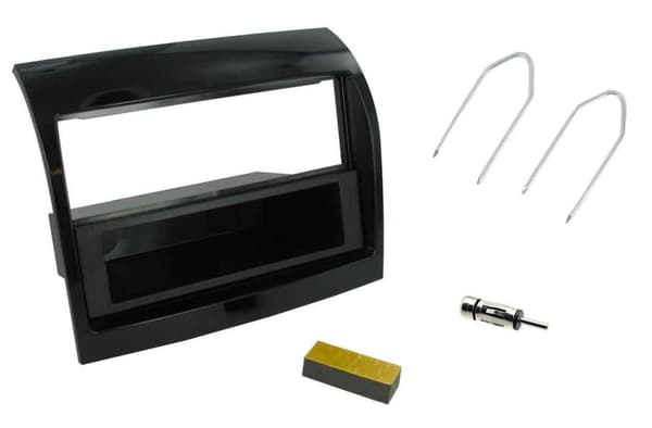 Gloss Black Fascia Panel Antenna Adaptor Fitting Kit For Peugeot Boxer 2011-2014