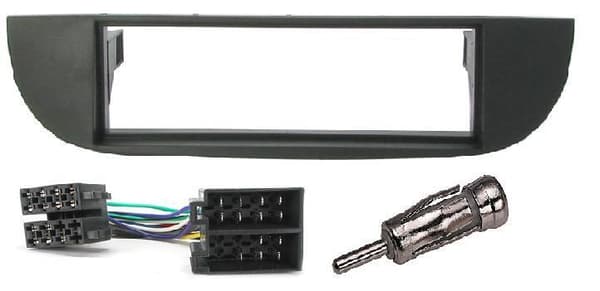 CD RADIO STEREO FACIA FASCIA PANEL PANEL SURROUND FP-01-11 FOR FIAT 500