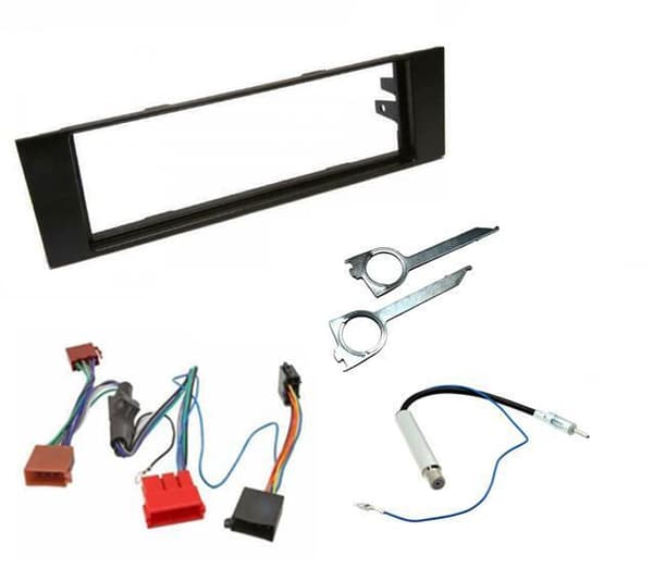For Audi A3 Car Stereo Radio Single DIN Black Facia Fascia Adaptor Fitting Kit