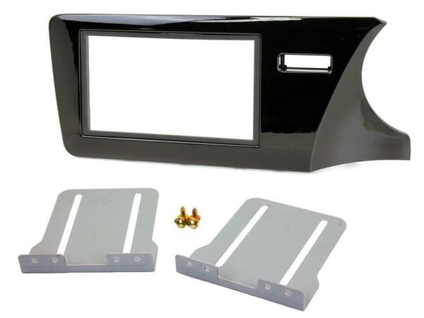 CD RADIO STEREO FACIA FASCIA DOUBLE DIN CT23HD34 FOR HONDA CITY 2014 PIANO BLACK