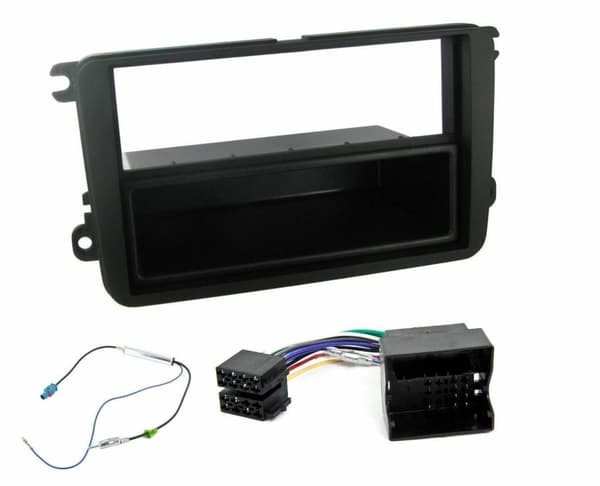 CT24VW03 SINGLE DIN FACIA WIRING HARNESS ADAPTER SURROUND FOR SKODA OCTAVIA