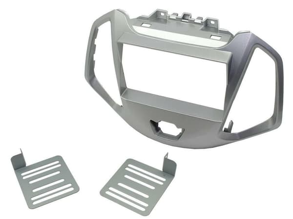 RADIO STEREO FACIA FASCIA CT23FD63 FOR FORD ECOSPORT 13 ONWARD SILVER DOUBLE DIN