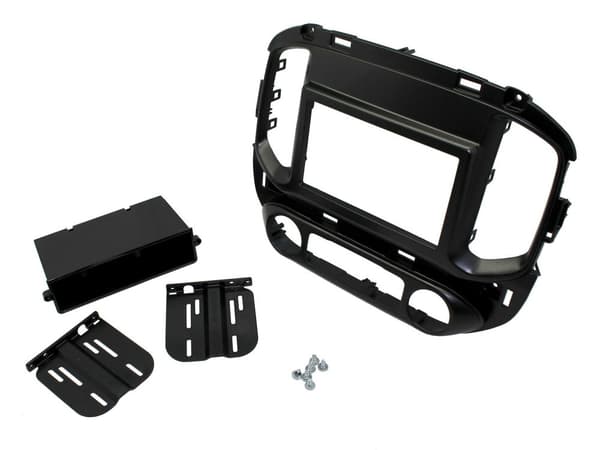 RADIO STEREO FACIA FASCIA BLACK DOUBLE DIN CT23CV20 FOR CHEVROLET COLORADO 2015