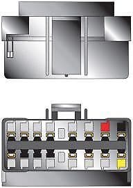 PC3-426 FITS PIONEER 16 PIN TO ISO SHORT HEADUNIT STEREO RADIO POWER HARNESS