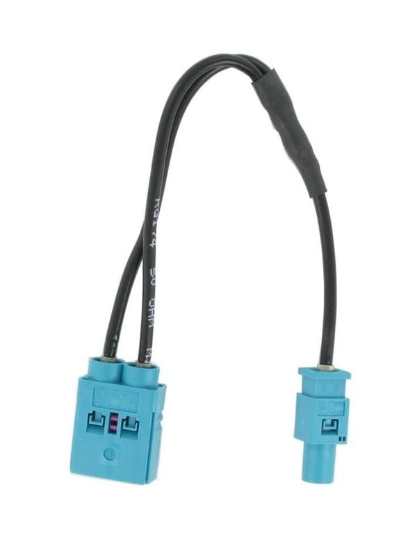 RADIO DOUBLE FAKRA FEMALE TO SINGLE FAKRA MALE AERIAL ADAPTOR ANTENNA CT27AA83