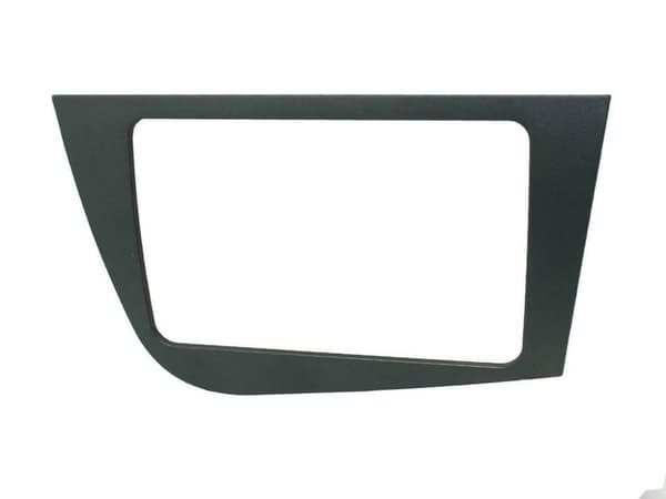 CD STEREO DOUBLE DIN FACIA FASCIA PLATE ONA SILVER CT23ST12 FOR SEAT LEON 05-12