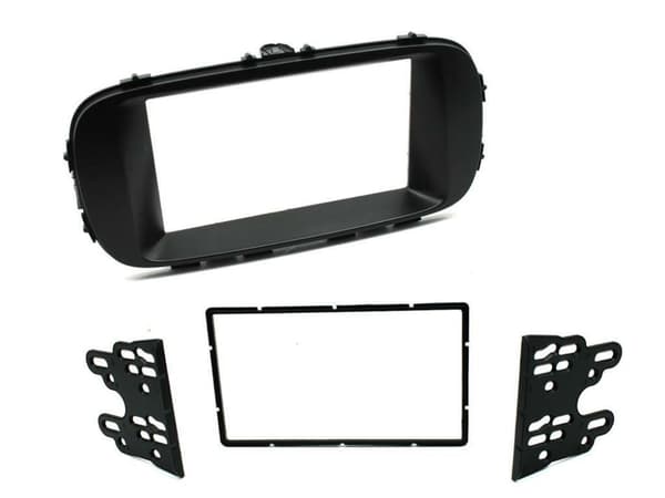 CD RADIO STEREO FACIA FASCIA PLATE CT23KI48 FOR KIA SOUL BLACK 2014 DOUBLE DIN