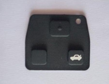 2 & 3 BUTTON REMOTE KEY FOB RUBBER BUTTONS BATTERY FOR TOYOTA PICNIC PRIUS RAV4
