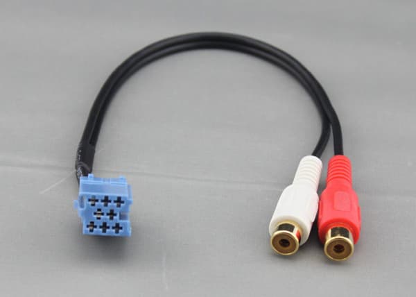 AUX-IN INPUT ADAPTER LEAD CD RADIO CABLE MP3 GOLD PHONO CT29BP01 FITS BLAUPUNKT