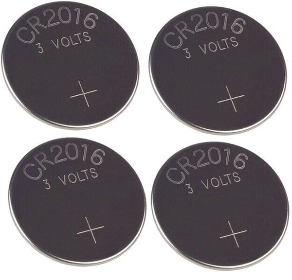 4x Central Locking Key Batteries CR2016 FITS Land Rover