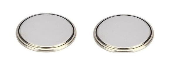 2 x Remote Central Locking Key Batteries CR2025 fits Subaru