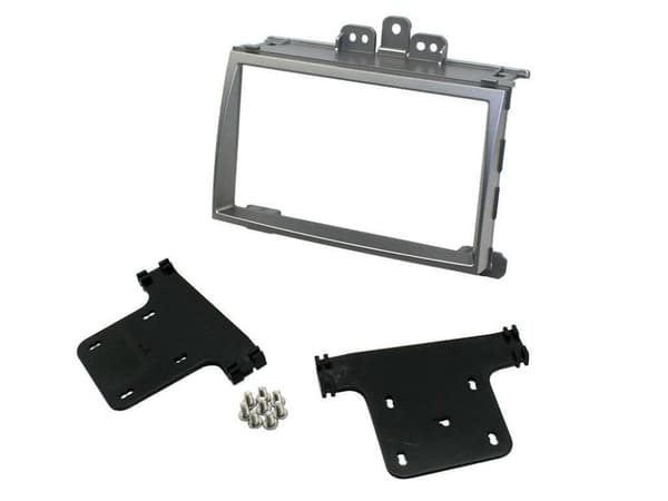 RADIO STEREO FACIA FASCIA CT23HY11 FOR HYUNDAI i20 DOUBLE DIN SILVER 2009-2012