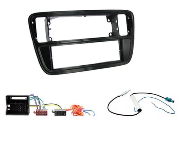 Fits Skoda Citigo-12 On Car Stereo Single Din Fascia Panel Fitting Kit CT24SK10