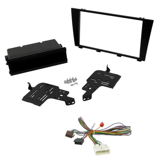 DOUBLE SINGLE FACIA FASCIA FITTING KIT AMPLIFIED SYSTEMS FOR LEXUS IS200 IS300