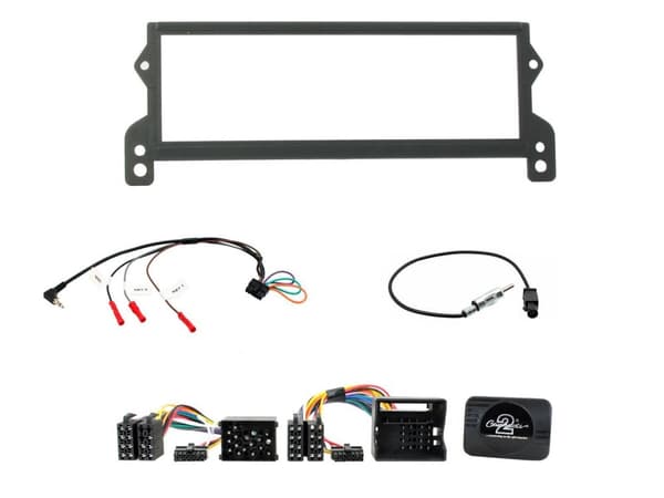 CTKBM18 CD STEREO RADIO FACIA FASCIA FULL KIT FOR BMW MINI R50 R52 R53 2001-2006
