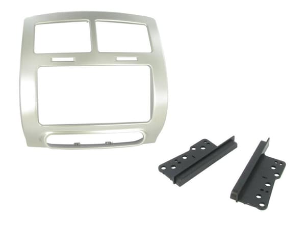 CD RADIO STEREO FACIA FASCIA PANEL SILVER CT23TY27 FOR TOYOTA URBAN CRUISER 09>