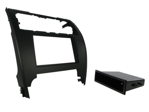 RADIO STEREO FASCIA FACIA CT23TY34 FOR TOYOTA CAMRY BLACK DOUBLE DIN 2012-2015