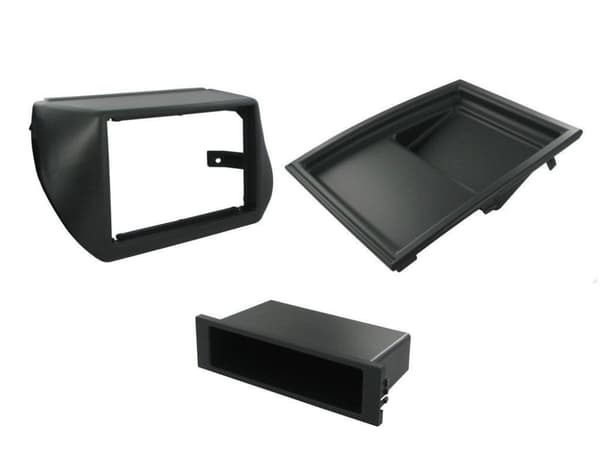 For Fits Peugeot Bipper Citroen Nemo Fiat Qubo Double Din Car Stereo Facia Trim