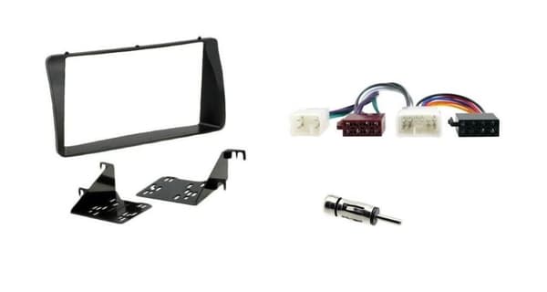 RADIO DOUBLE DIN FASCIA FACIA PANEL TRIM DFP-11-04 FULL KIT FOR TOYOTA COROLLA