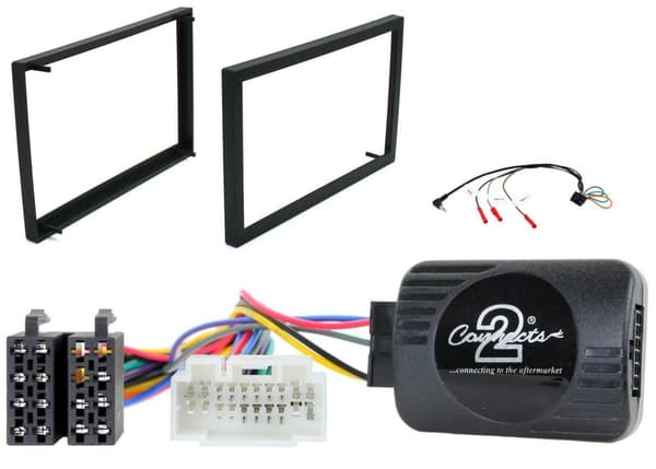 DOUBLE DIN FACIA TRIM STALK STEERING CONTROLS FITTING KIT FOR HONDA CR-V 05-07
