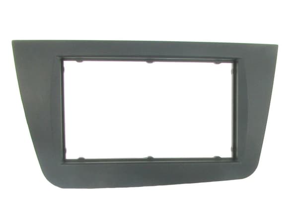 RADIO STEREO DOUBLE DIN FACIA FASCIA TRIM BLACK DFP-18-01 FOR SEAT ALTEA TOLEDO