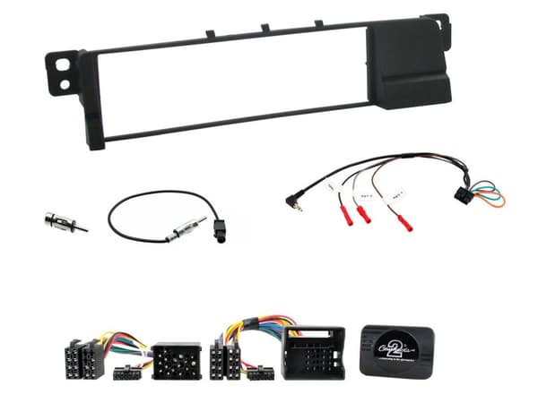CTKBM07 CD STEREO RADIO FACIA FASCIA FULL KIT FOR BMW 3 SERIES E46 98-2005