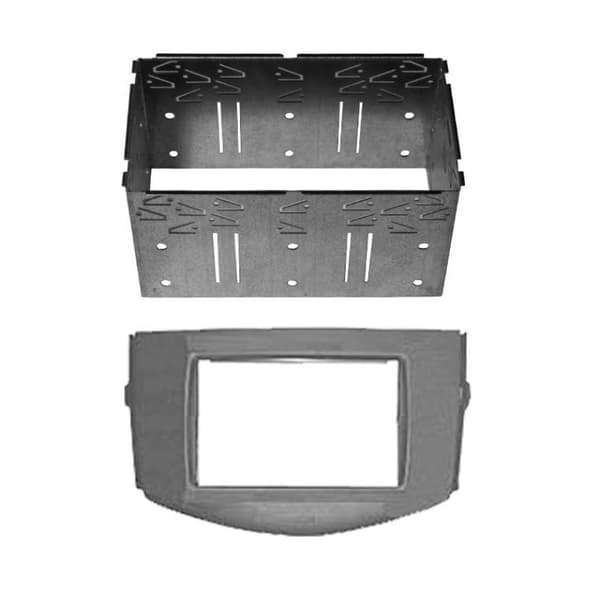 STEREO RADIO DOUBLE DIN FASCIA FACIA SURROUND PANEL DFPK-11-07 FOR TOYOTA RAV4