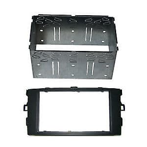 RADIO STEREO DOUBLE DIN CAGE KIT FASCIA FACIA PANEL DFPK-11-12 FOR TOYOTA AURIS