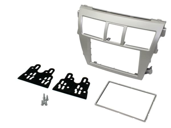 RADIO STEREO DOUBLE DIN FACIA FASCIA PANEL CT23TY44 FOR TOYOTA YARIS VIOS 08-13
