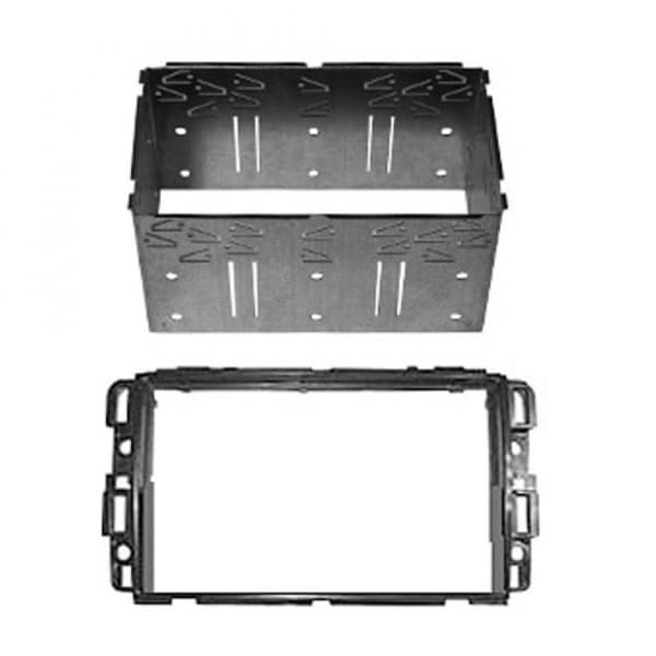 DOUBLE DIN FACIA FASCIA STEREO RADIO PANEL CAGE KIT DFPK-37-01 FOR CADILLAC BLS