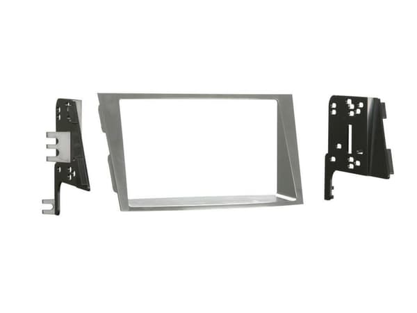 SILVER DOUBLE DIN STEREO RADIO FACIA FASCIA CT23SU08 FOR SUBARU OUTBACK LEGACY