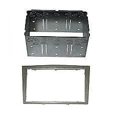 FOR VAUXHALL CORSA ASTRA ZAFIRA DOUBLE DIN FACIA FASCIA PANEL DFPK-19-01/SS