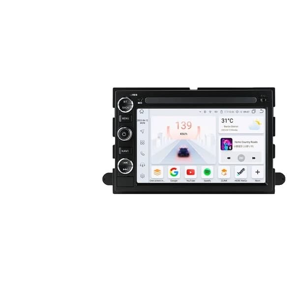 Hizpo Android 12 autostereo, Ford-yhteensopivuus, GPS-navigointi, S7-6G 128G-8cores-4G
