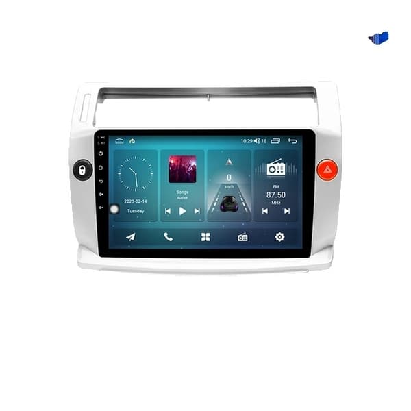 CarPlay Android12, Trådløs Forbindelse, GPS Navigation, V2(6GB 128GB)B V1 (4G 32G)OBD CamA