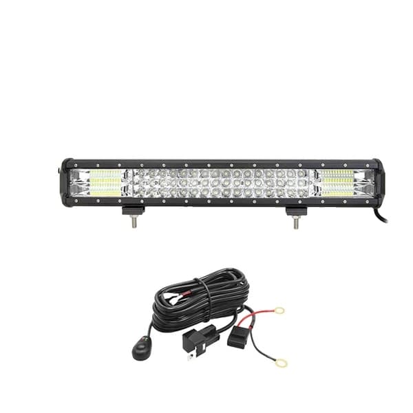 LED lysbjælke, Offroad kørelys, Kombineret arbejdslys, 15in 216W uden ledning