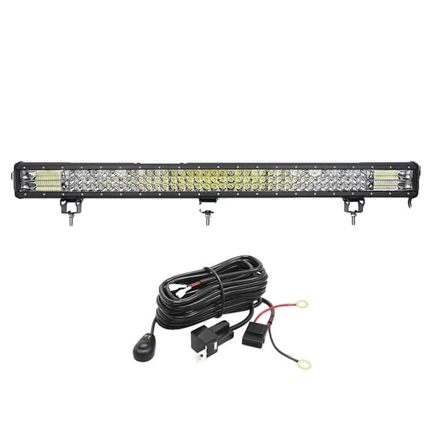 LED lysbjælke, Offroad kørelys, Kombineret arbejdslys, 15in 216W uden ledning
