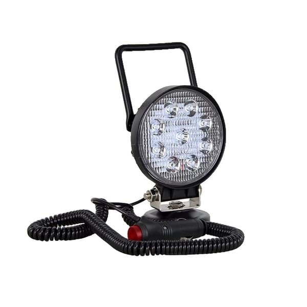 LED Arbejdslampe, Bærbar, Magnetisk Base, 1 stk 27 oversvømmelse
