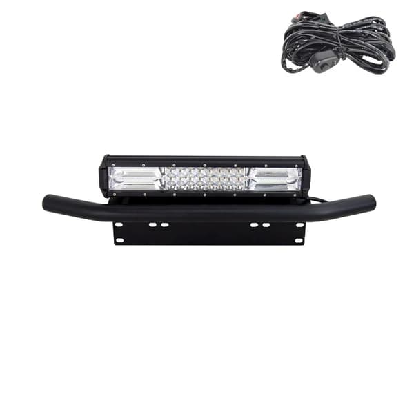 Nummerpladeholder, LED-lysbar, Offroad Spotlight, 4in Spot n Holder