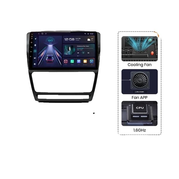 CarPlay-autoradio, langaton yhteys, Android Auto -integrointi, 4G-WIFI 4GB-64GB