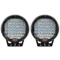 Miniatyrbillede 1 af 2: LED Arbejdslys, 9 tommer, 225W, Sort 2 stk