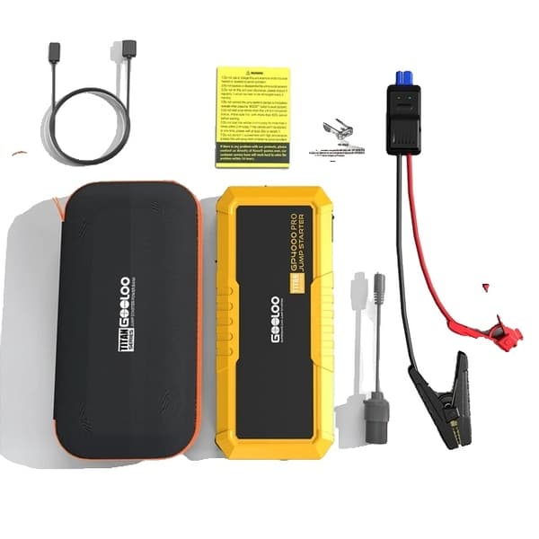 Hyppykäynnistin Power Bank, 4000A huippuvirta, 26800mAh kapasiteetti, GP4000 PRO